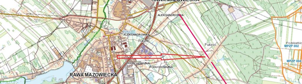 Działki rolno-budowlane 2,32 ha pukinin