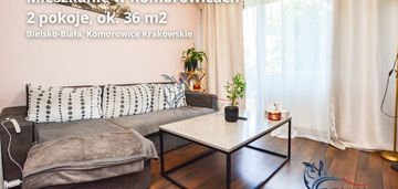 2 pokoje | balkon | komorowice | 35,6 m2