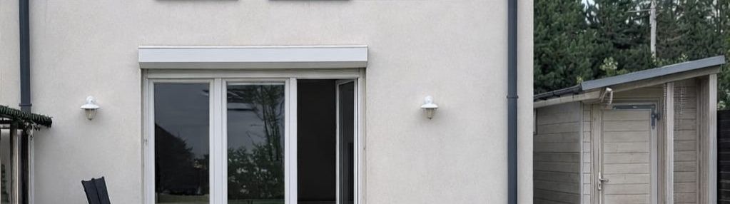 Segment skrajny 150 m z ogrodem i kominkiem