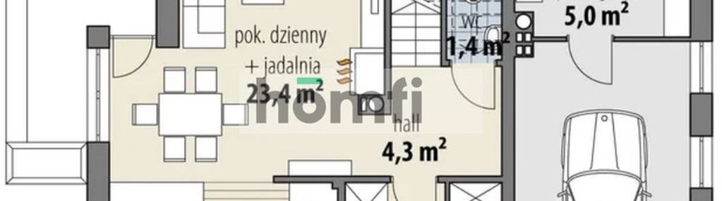 Kameralna inwestycja – 4 domy z garażem!