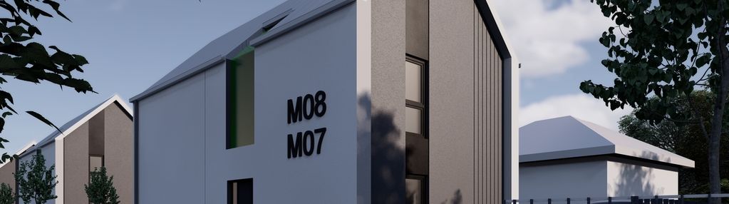 Działki budowlane z projektem architektonicznym