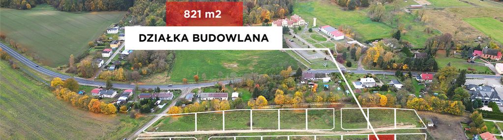 Działka inwstycyjna - budowlana w rymaniu