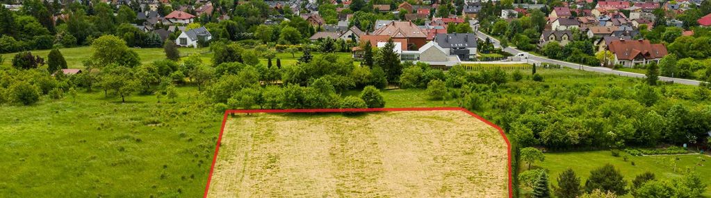 Widokowa działka 38 arów na bielanach ul. orla