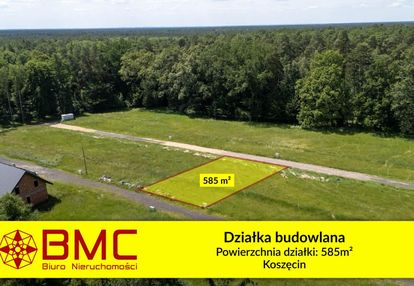 Działka 585m2 w środku lasu