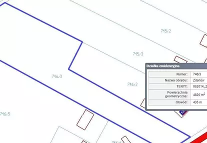 Działka na sprzedaż 4820m2