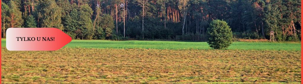 Ustronna działka - twoja prywatna przestrzeń