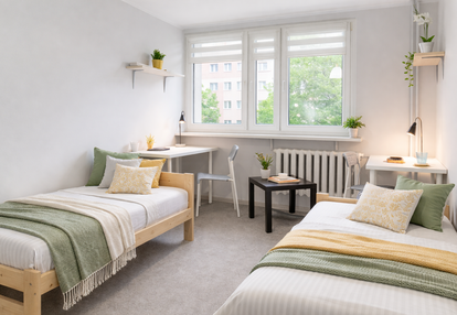 Przestronny Pokój Dwuosobowy - ul. Lubuska