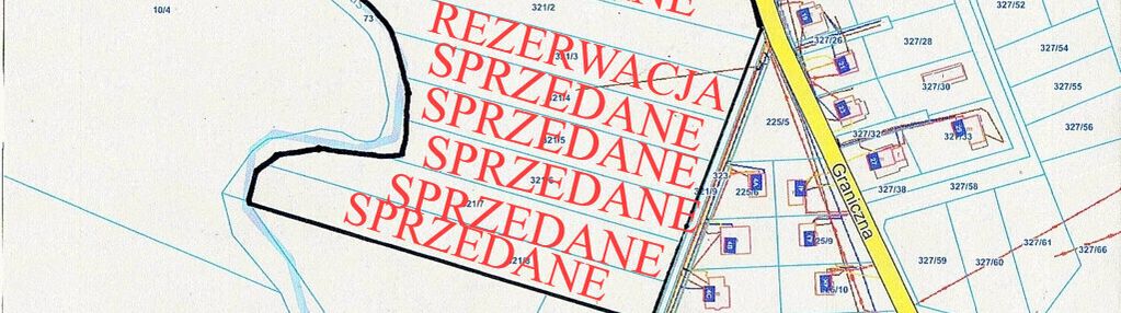 Działki budowlane - ul. graniczna!
