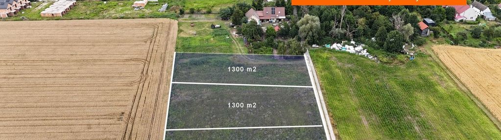 Działka budowlana, wszystkie media w pobliżu