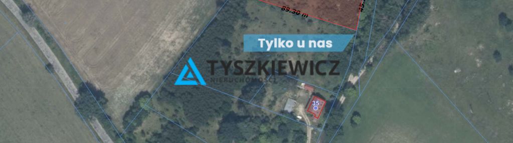 Działka z widokiem na okolicę giławy