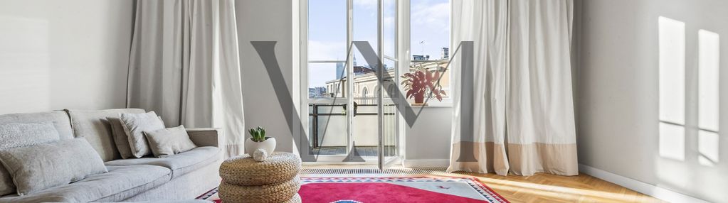 Apartament 100m2 w kamienicy, dwie sypialnie