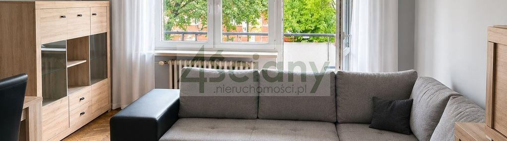 47m, ciche, dwustronne, cegła, balkon!