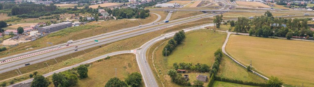 Działka usługowo-produkcyjna tuż przy trasie s6.