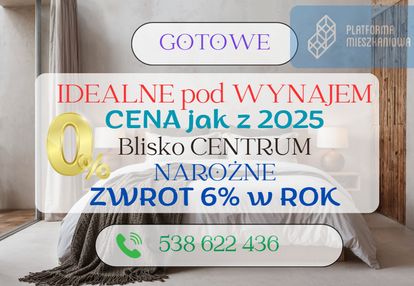 Gotowe⚡narożne⚡blisko centrum⚡0%pcc