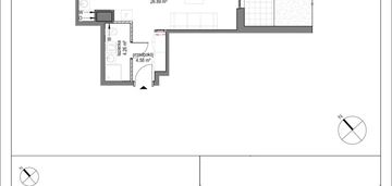 Komfortowa kawalerka z ogrodem 22m2 gdańsk brzeźno