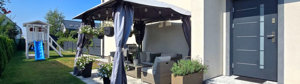 Dwupoziomowy apartament   z ogródkiem łoziska