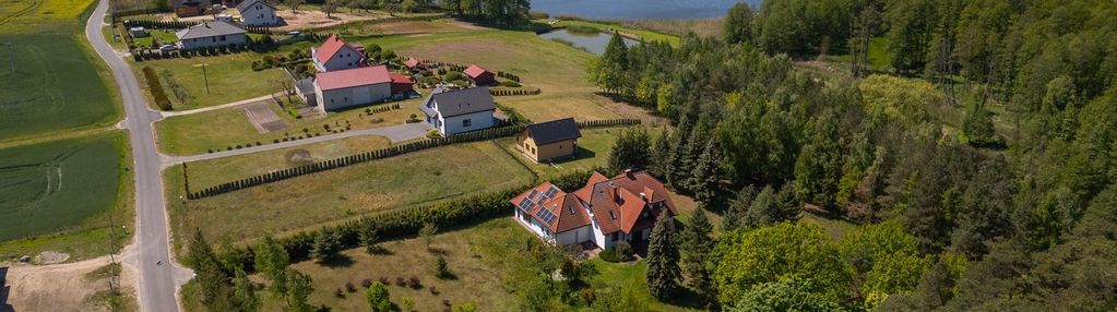 Willa nad jeziorami byszewskimi działka 1,2 ha
