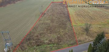 Działka w poświętnym pod zabudowę