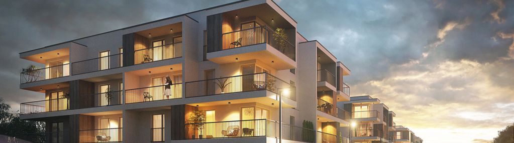 Nowe mieszkanie z dużym balkonem ze schowkiem