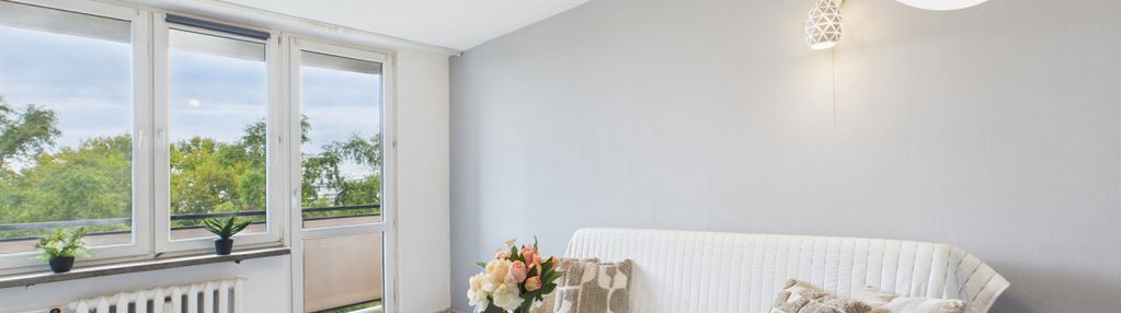 2 pok | 43 m² | metro | widok na zieleń