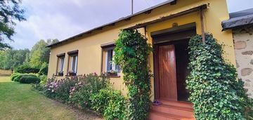 Działka 2500 m z domem, 400 m do rzeki widawka