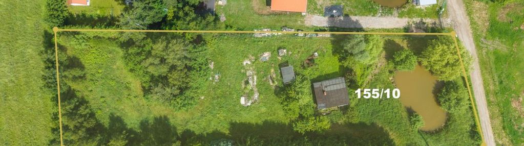 Działka budowlana 3705 m², różnowo, mpzp