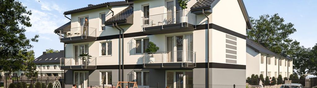 Parter. mieszkanie 3 pokojowe. ogród.2x parking.