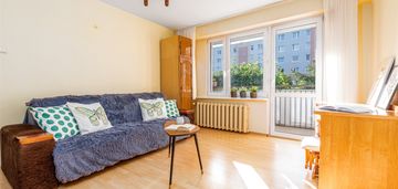 Dwa pokoje z dużym balkonem/ pieczewo
