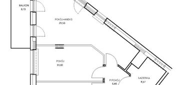Wygodne 3 pokoje w stanie deweloperskim