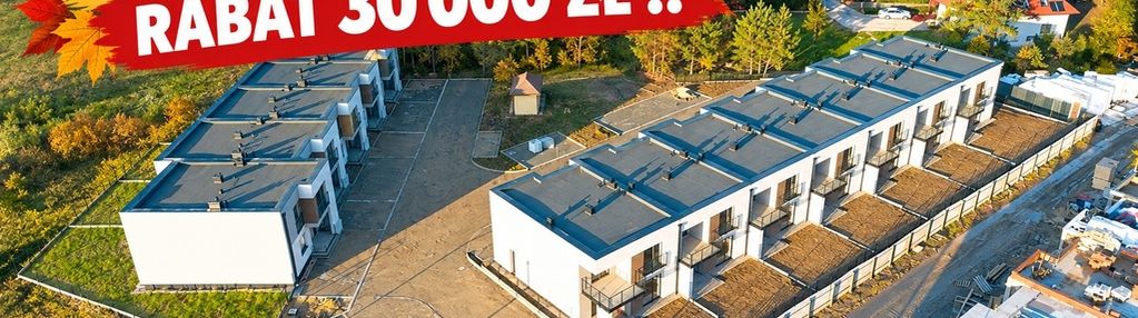 Jesiennapromocja-62m2 z ogródkiem/2 miejsca post.