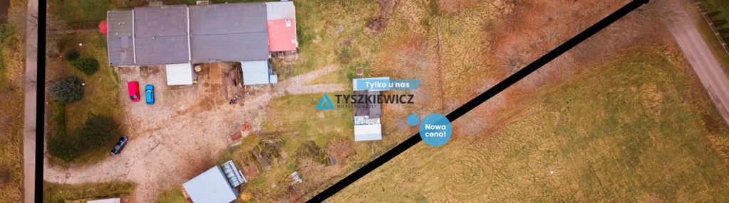 Teren inwestycyjny o pow.7061 m2 zabudowany łebień