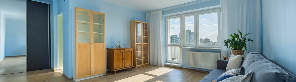 Jasne 3 pokoje - metro - panoramiczny widok