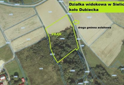 Sielnica koło dubiecka sprzedam działkę 46 arów