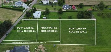 Atrakcyjna działki budowlane w żarnowcu!!