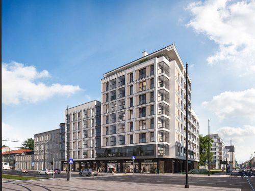 Gotowy apartamentowiec przy galerii łódzkiej|promo