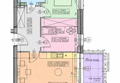 !! hit nowe 2-pok z oddzielną kuchnią, klima !!