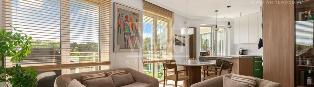 Apartament z oranżerią i widokiem na las