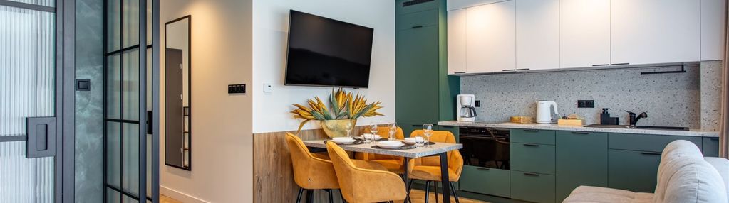 Nowoczesny apartament z dwiema sypialniami