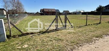 Działka budowlana 968m2, sławoszyno