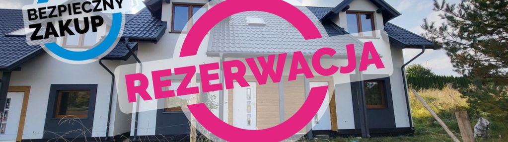 Bliźniak ogród 160 m2 - narożny