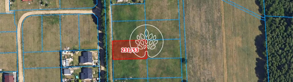 Działka budowlana 1118 m² – kruszyn krajeński