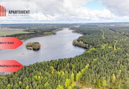 Duża działka nad jeziorem, warunki zabudowy.