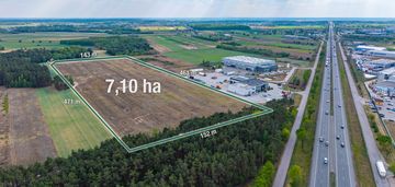 Teren inwestycyjny 7,1 ha | mpzp | karpin