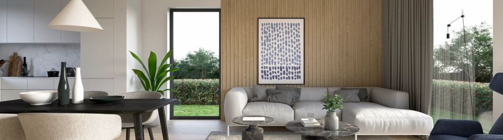 Dom w stylu skandywawskim/4 pokoje/komorniki