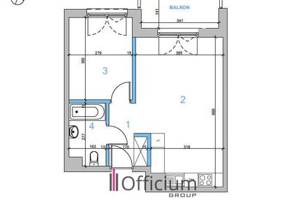 Sprzedam 2-pok. apartament do własnej aranżacji