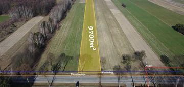 Działka częściowo budowlana z własnym lasem