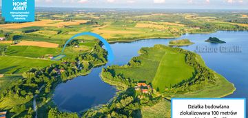 Działka z wz na dom z dostępem do jeziora!