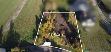 Atrakcyjna działka budowlana 1054 m2 wierzchowisko