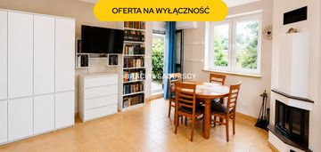 3 pokoje z ogrodem 130 m² i kominkiem