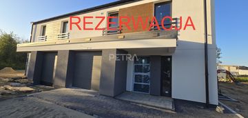 Lewy bliźniak - 5 pokoi-123,5m2 działka 500 m2